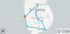  Best of Sri Lanka (08 Days 07 Nights Tour) - 9 destinations 