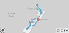  Epic NZ Tour - 20 destinations 