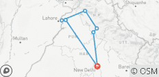  Himalaya Tour Per Trein met Amritsar [Gouden Tempel] &amp; Shimla Speelgoedtrein Tour [10 Dagen] - 8 bestemmingen 