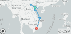  Vietnam 19 Days 18 Nights Package - 18 destinations 