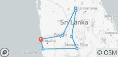  Sri Lanka- 05 days/ 04 Night Tour - 8 destinations 