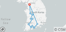  Discover Korea Western 4 Days - 11 destinations 