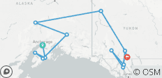  Alaska &amp; Yukon Explorer | Hotel-Wander-Reise (15 Tage) - 14 Destinationen 