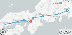  【Japan】 Kanto, Kansai, Hiroshima, Himeji Deluxe 12 Dagen Tour - 10 bestemmingen 