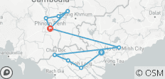  Mekong Entdeckungsreise (Nordkurs) 2023 - 10 Destinationen 