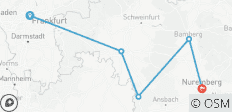  Christmastime in the Heart of Germany 2026 (from Frankfurt-am-Main to Nuremberg) - 5 destinations 