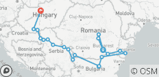  The Danube from the Black Sea to Budapest with 2 Nights in Transylvania - 21 destinations 