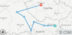  Christmastime on the Danube with 2 Nights in Prague (Westbound) 2026 - 8 destinations 