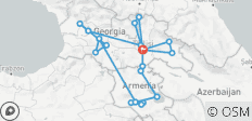  Géorgie et Arménie - 13 jours - 24 destinations 