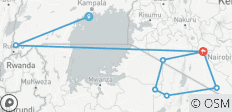  Grand safari en Afrique de l\'Est (gorilles et migration) - 8 destinations 