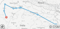  Circuit Varanasi - Agra [Taj Mahal] et Rajasthan au départ de Kolkata [12 jours] - 10 destinations 