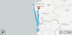  Portugisischer Jakobsweg (zentral von Oporto) (14 Tage) - 13 Destinationen 