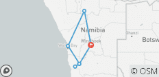  Namibias Hart Spectaculair Safari Avontuur **Duurzame benadering van reizen - 7 bestemmingen 