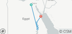  Entdecken Sie Ägypten 10 Tage (Kairo - Nilkreuzfahrt - Hurghada) Inlandsflug - 6 Destinationen 