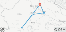  7 Days Golden Triangle with Udaipur from Delhi - 5 destinations 