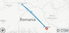  Visite de Viscri et de Sighisoara au départ de Brasov - 4 destinations 