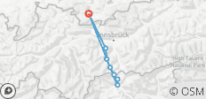  Geführte Alpenüberquerung - 8 Destinationen 