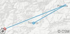  Entdecken Sie Bhutan Tour 4 Nächte 5 Tage - 5 Destinationen 