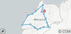  Circuit de 12 jours au Maroc depuis Fès - 19 destinations 