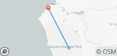  Tailor-Made Private Angola Tour to Luanda &amp; Kalandula Falls, with Daily Departure - 3 destinations 