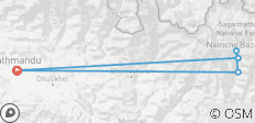  Everest View Trekkingreise - 5 Tage - 5 Destinationen 