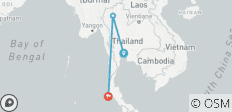  Die Wunder von Thailand Privatreise - 9 Tage - 3 Destinationen 