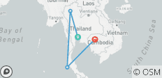  12 Days Unveiling the Legends of Thailand &amp; Cambodia - 4 destinations 