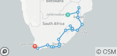  Zuid-Afrika, Eswatini &amp; Lesotho - 20 dagen - 20 bestemmingen 