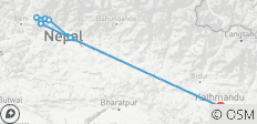  Trek à Ghorepani Poon Hill - 8 destinations 