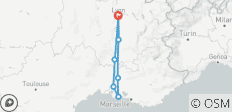  PREMIUM Rhône Route Méditerranée - Voorjaarsdeal 2023 - 8 bestemmingen 