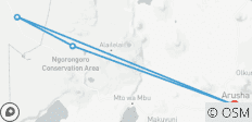  4 Dagen Serengeti en Ngorongoro Best of Group Joining Safari - 4 bestemmingen 