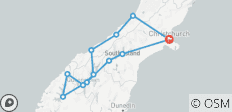  Sweet As South (Christchurch To Christchurch, Start Christchurch, End Christchurch, 10 Days) - 12 destinations 