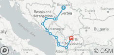  Circuit privé dans les Balkans occidentaux - 12 destinations 