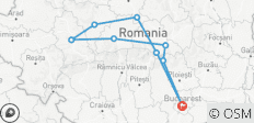  Castles, Fortresses and Citadels in Transylvania - 9 destinations 