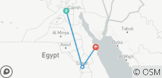  Pharaons et paradis : Le Caire, Louxor et Hurghada (10 jours) - 3 destinations 