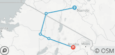  6 Days Masai Mara/Serengeti National Park and Ngorongoro Crater - 5 destinations 