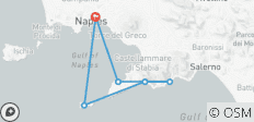  Cruise per luxueuze catamaran naar Capri, Sorrento, Positano &amp; Amalfi - vertrekt wekelijks - 6 bestemmingen 