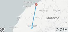 Casablanca &amp; Marrakech - 5 dagen - 5 bestemmingen 