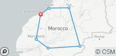  9Days Morocco Imperial Cities With Desert Taste Tour - 7 destinations 