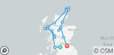  Schottische Inseln &amp; Glens - 13 Tage - 20 Destinationen 