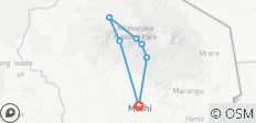  Machame-route – incl. accommodatie &amp; vervoer – 9 dagen - 7 bestemmingen 