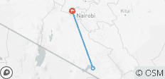  Amboseli Budget Safari (AA Lodge) - 3 Tage - 3 Destinationen 