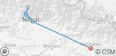  Annapurna Base Camp Trek-10 Days (Short Trek, Kathmandu-Kathmandu) - 8 destinations 