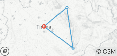  Stedentrip naar landelijk Tirana - 4 bestemmingen 