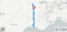  Rhône Route Méditerranée 2026 - A-ROSA LUNA - 8 destinations 