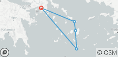  Griechisches Inselhopping - 5 Destinationen 