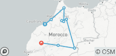  6 Days Special Morocco Tour from Casablanca - 9 destinations 