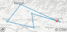  Circuit des points forts du Népal - 13 jours - 10 destinations 