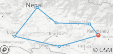  Nepal Highlights 7 Tage - 7 Destinationen 