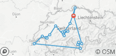  Suisse Tout-en-un - 19 destinations 